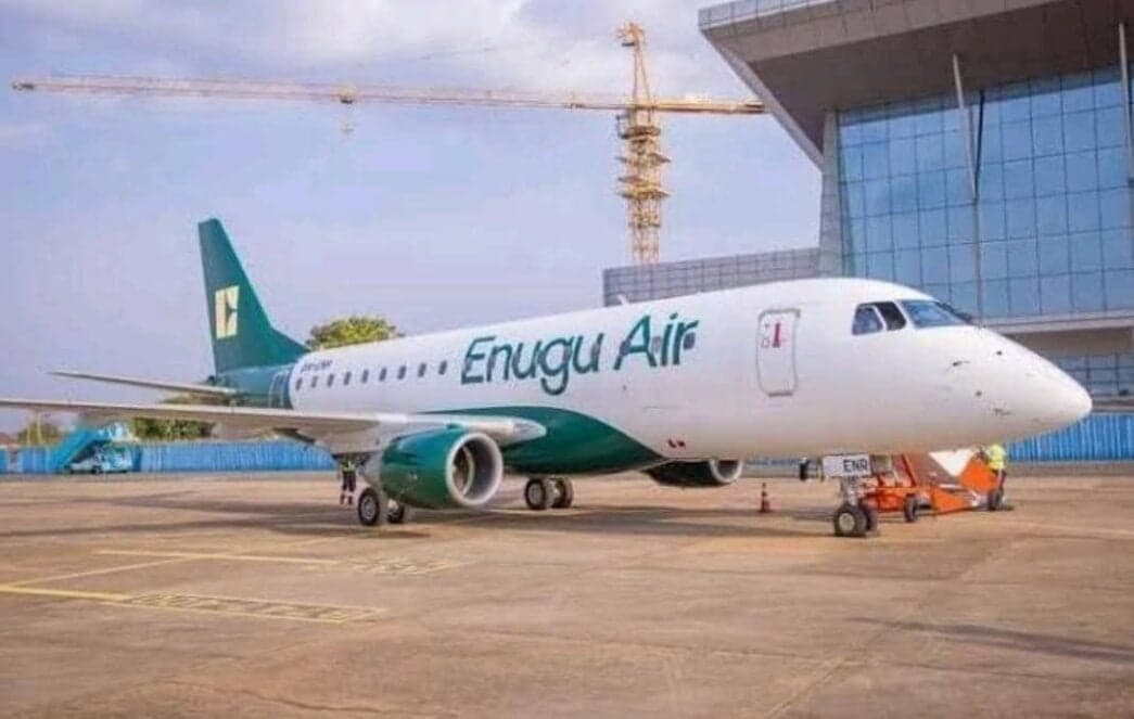 Enugu Air plane suffers nose gear fault during landing