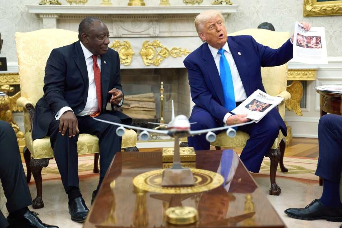 Fake News! Trump flashed photo from DRC as proof of ‘white genocide’ in South Africa