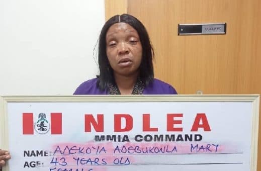 Woman going for surgery in India nabbed with 2.20kg cocaine…Allegedly recruited by Rockford Hotel boss