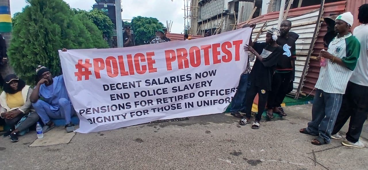 Pension protest: Sowore leads retired policemen to Force HQ