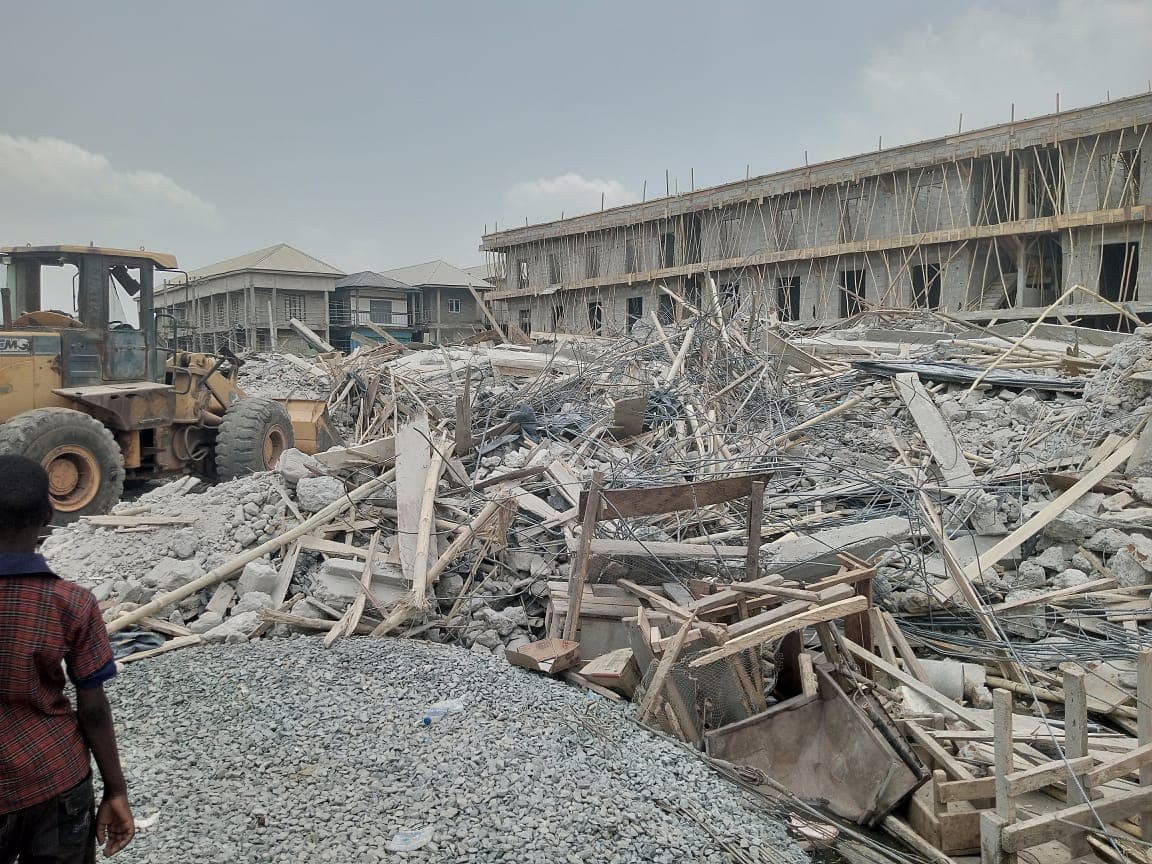 Four killed, seven injured as uncompleted building collapses in Kano