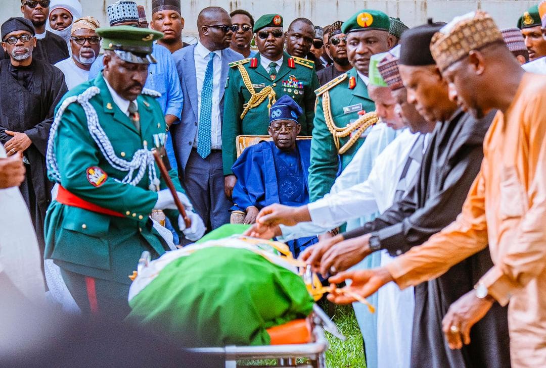 Photos: Buhari buried in Daura amid prayers, tributes