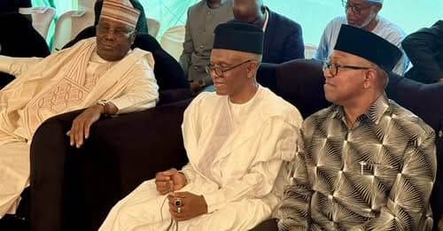 Obi, Atiku, El-Rufai offer prayers for Buhari in Daura