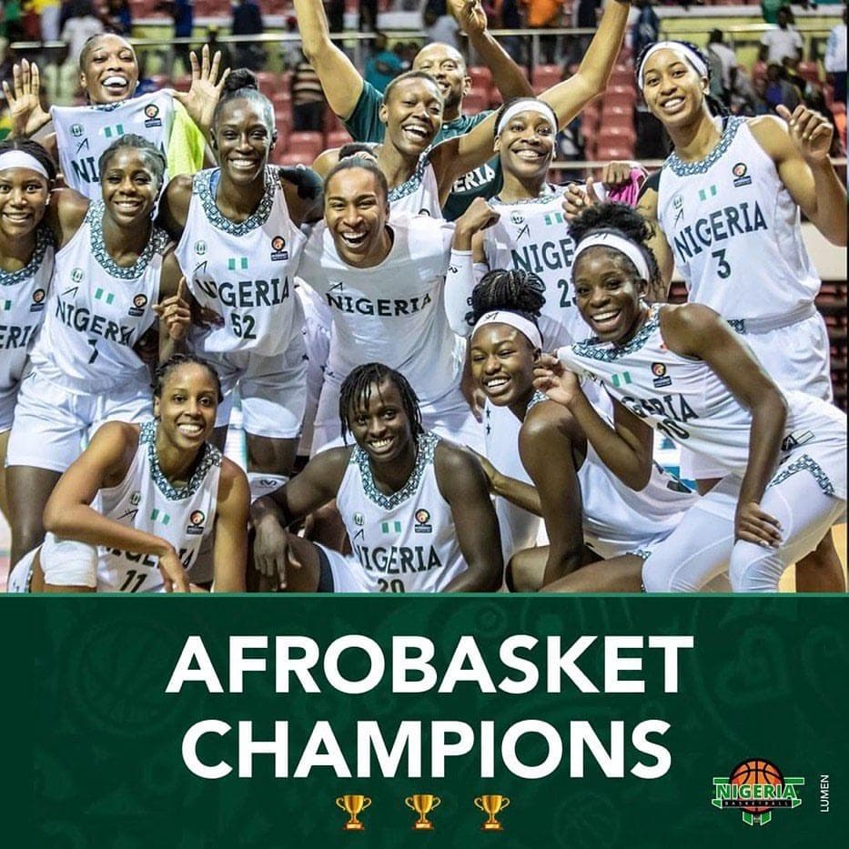 D’Tigress arrive Abuja after Afrobasket final victory