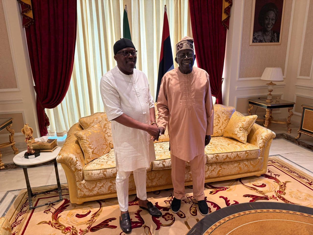 Photo News: Fubara visits Tinubu in Lagos