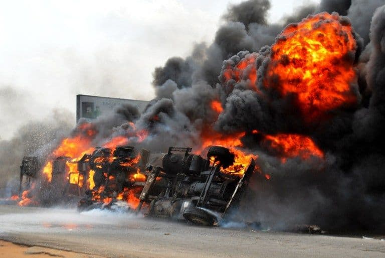 Many feared dead in Ogun tanker fire explosion