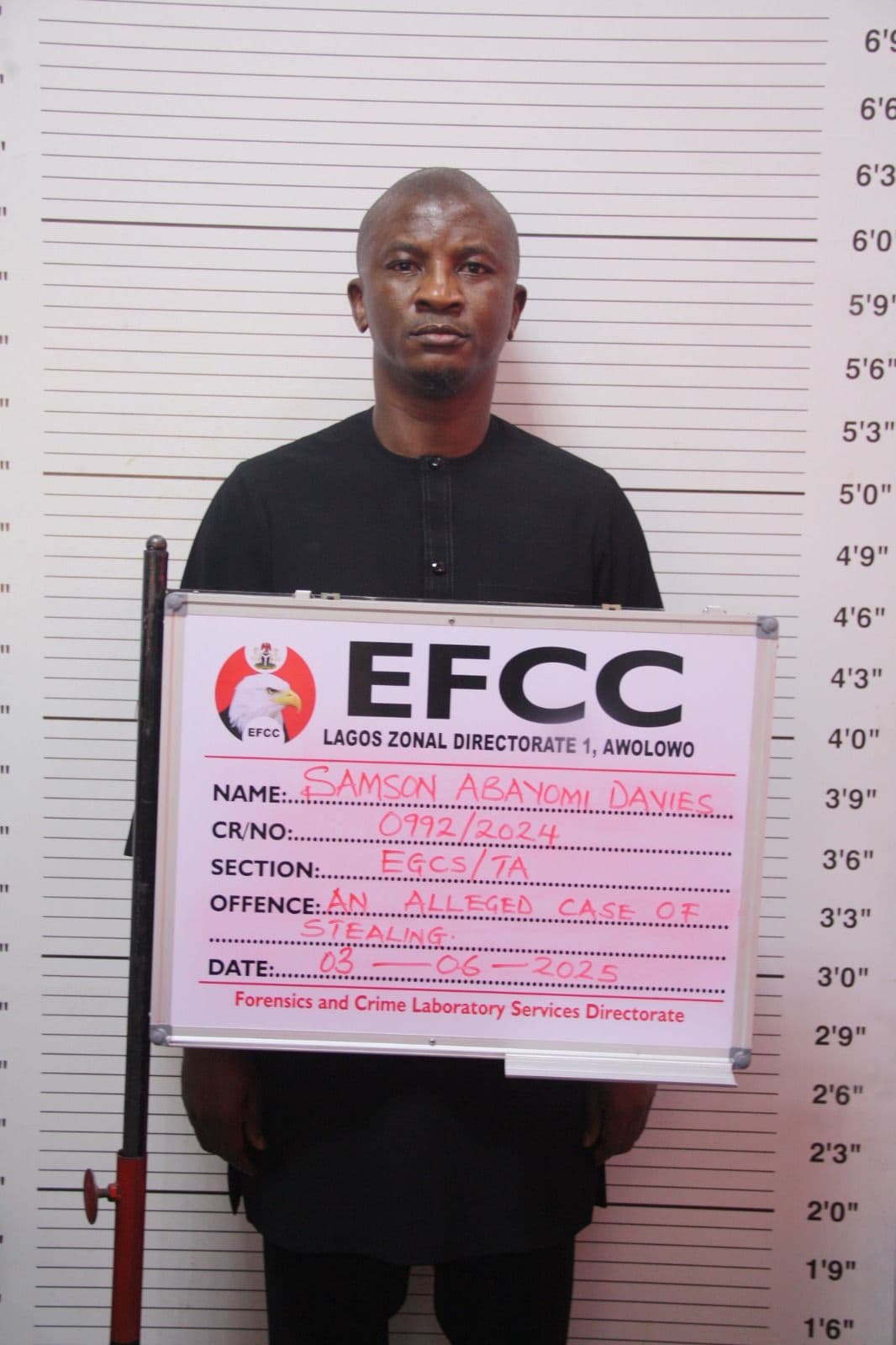 Signature Advisory CEO, Samson Davies Arraigned for Alleged N190 Million Theft in Lagos
